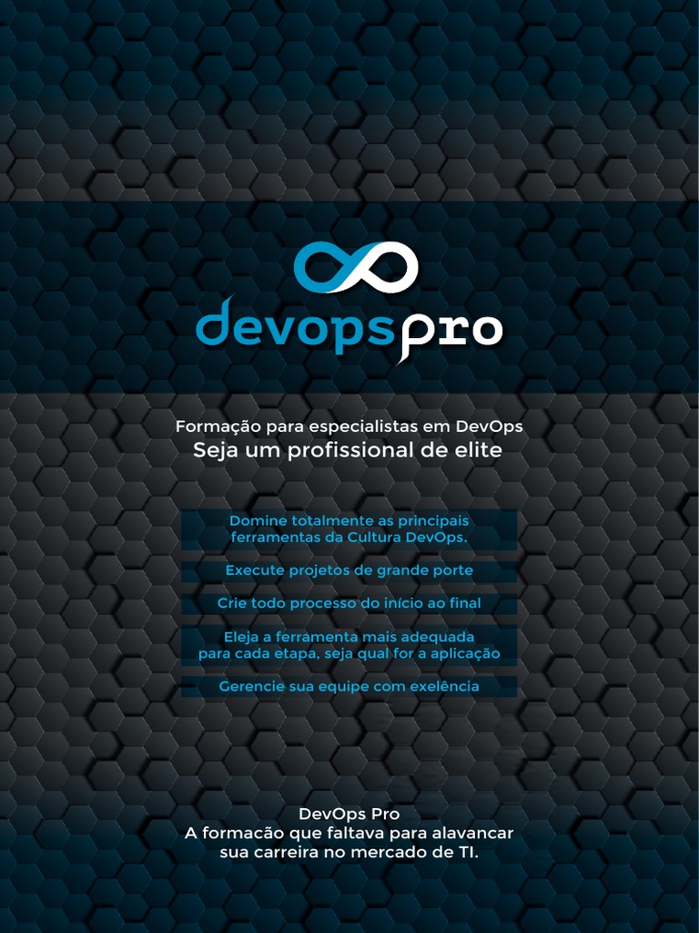 Formação DevOps Pro: Alavanque sua Carreira | PDF | Tecnologia da ...