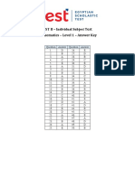 EST II - Math Level 1 - June 2021 - AK