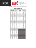 EST I Math Exam Overview 2023 | PDF | Multiple Choice | Function ...