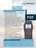 Radio Multimodo POC UHF SE 530K