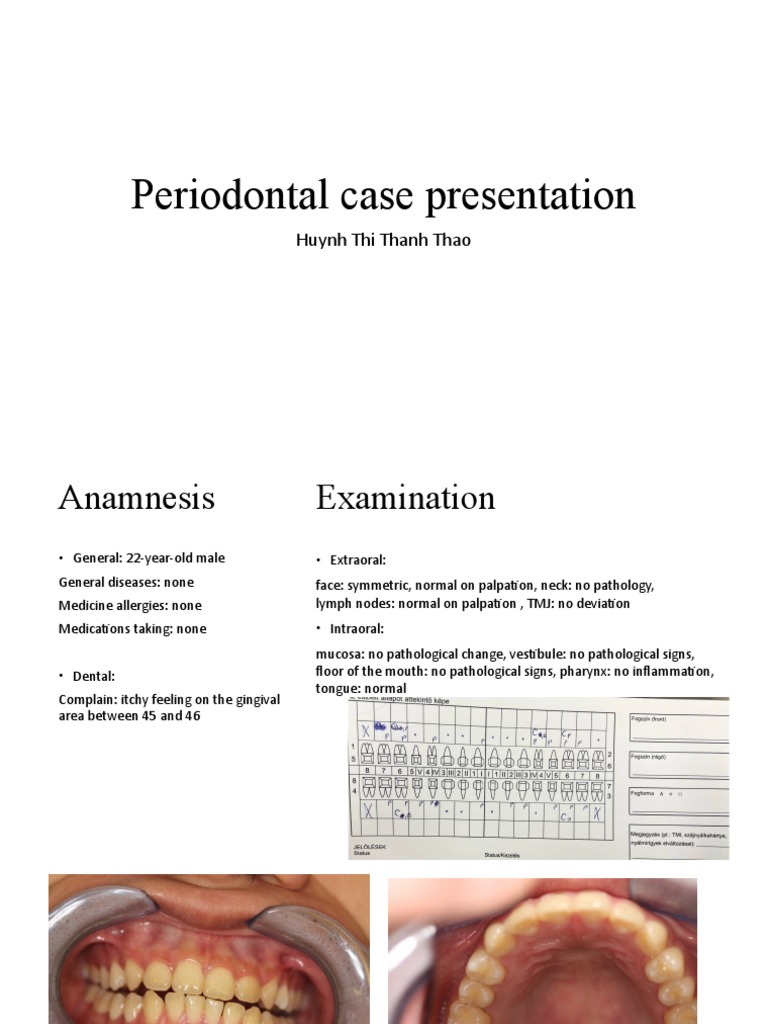 Perio case pdf