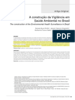 Artigo - A Construção Da Vigilância em Saúde Ambiental No Brasil