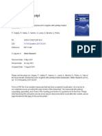 Fate of The Fecal Indicator Escherichia Coli in Irrigation With Partially Treated Wastewater.