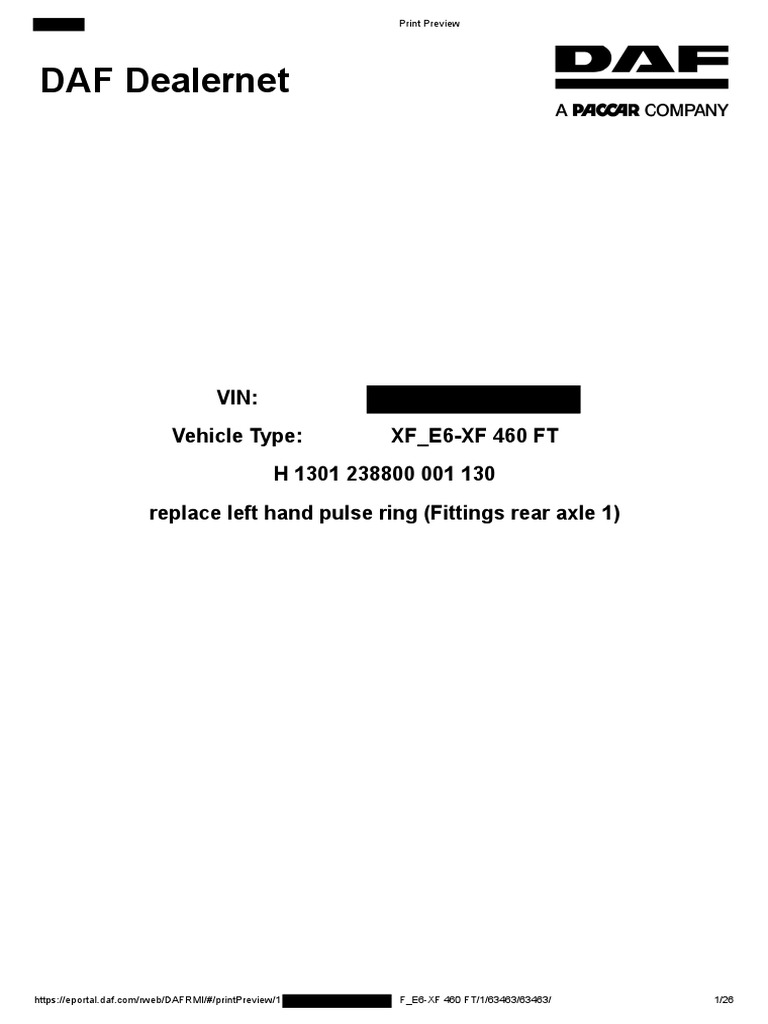 Replace Left Hand Pulse Ring Procedure | PDF | Axle | Wheel