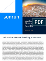 Sunrun 4Q2022 EarningsPresentation