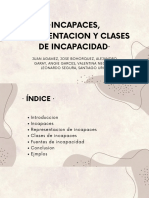 Exposicion de Civil Sobre Incapacidad