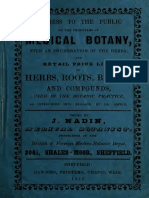 Medical: Botany