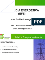 Aula 3 - Efe - Matriz Energética