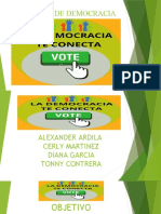 Diapositivas Proyecto de Democracia