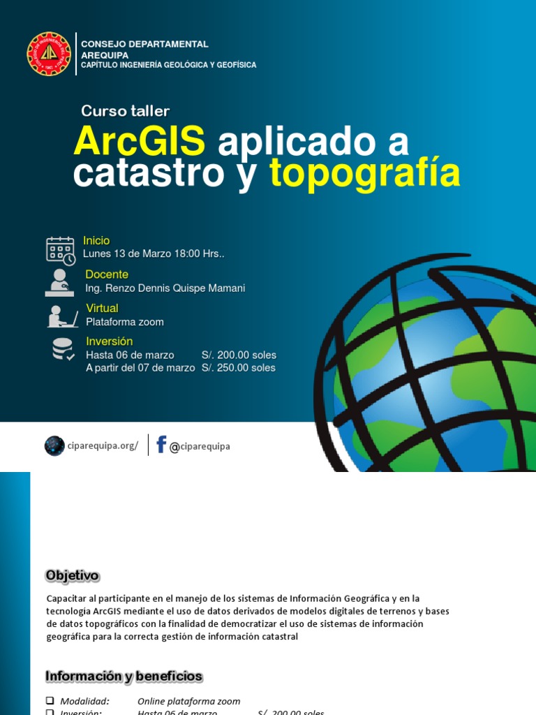 Arcgis aplicado a catastro y topograf a descargar gratis pdf