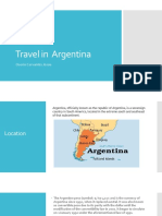 Travel in Argentina