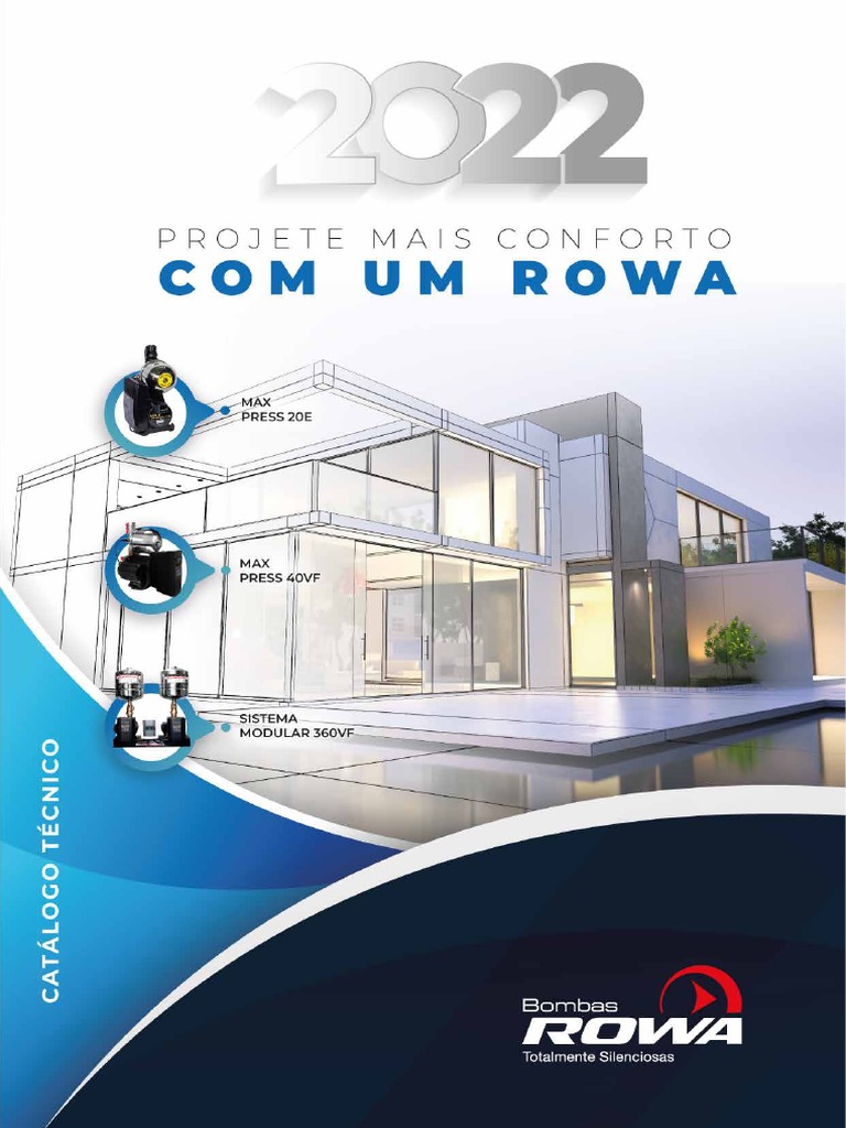 Catálogo de Pressurizadores Rowa | PDF | BIM
