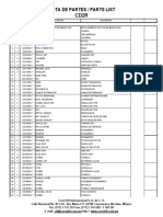 Partes Motor CD2R