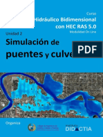 Simulación de puentes y culverts I con HEC RAS 5.0
