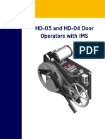 HD-03 and HD-04 Door Operators With IMS