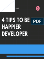 4 Tips To Be A Happier Developer 1676114778