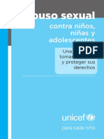 UNICEF Abuso Sexual Contra Niños