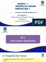 Strategi Pembelajaran Modul 7 KB 4