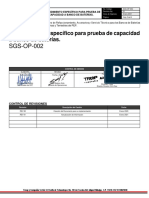 Procedimiento Específico para Prueba de Capacidad A Banco de Baterías 2021