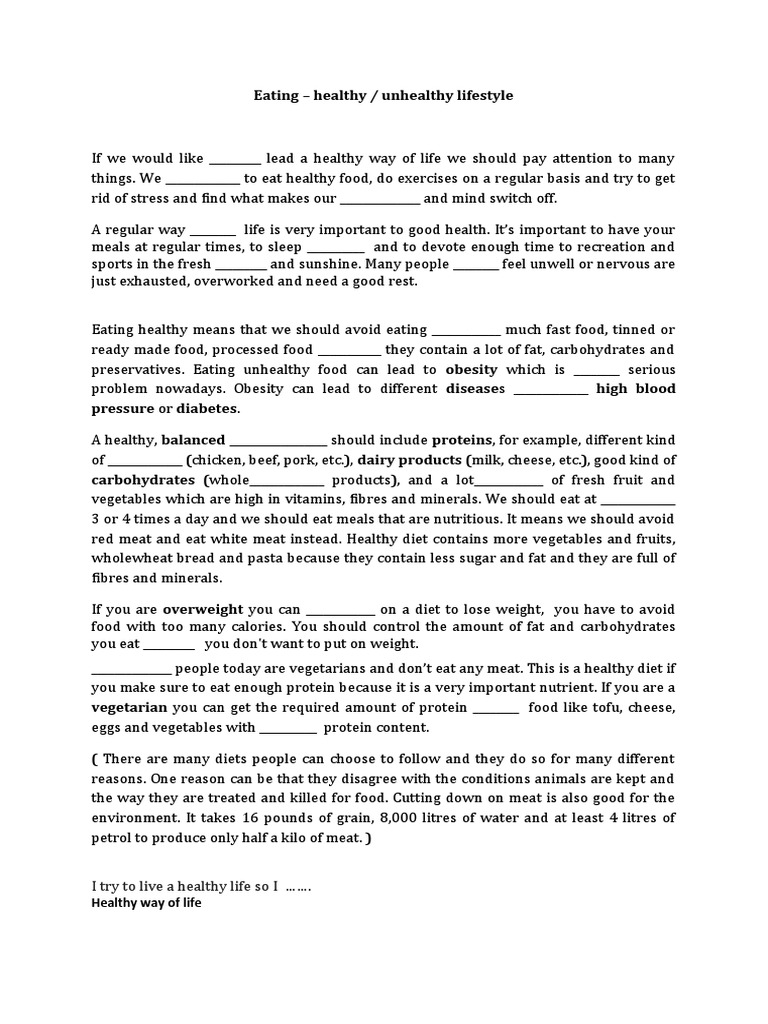 Eating healthy way of life pdf diet nutrition diet nutrition