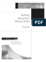 Marketing Management - Millenium Edition