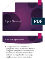 Input devices