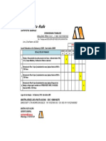 Cronograma TRABAJOS - PERFORACIONES