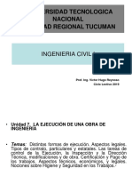 7° Ingenieria Civil I - Ejecucion de Obra