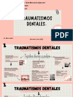 Traumastismos Dentales