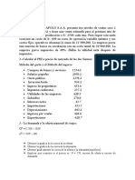 Calculo utilidad neta empresa construcción