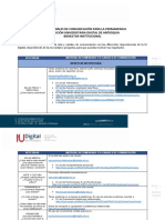 Ruta de Acompañamiento y Canales Institucionales