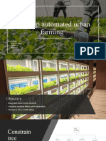 Rooftop Automated Urban Farming Presentation Slides