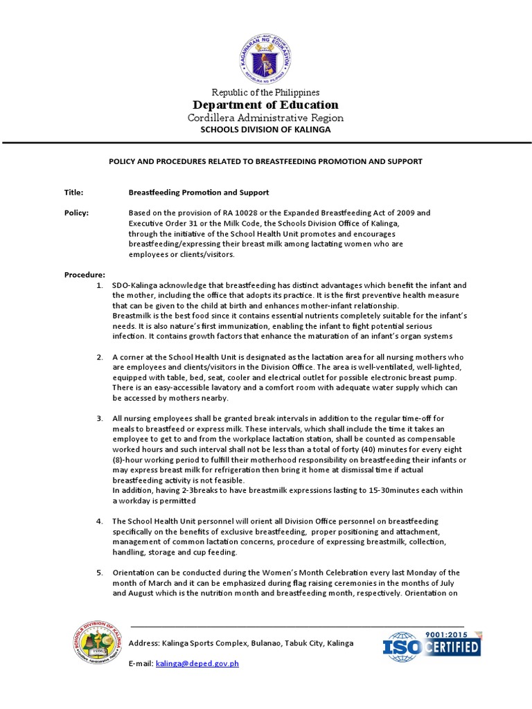 policy-and-procedures-related-to-breastfeeding-promotion-and-support