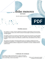 Perdidas Menores