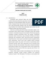 Pedoman Keselamatan Pasien Dan Keselamatan Kerja Di PKM Maradesa (ROY)