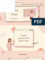 Family Structure and Family Roles