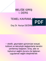 Ebelik Temel Kavramlar - 1