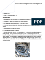 Detección de Fallas Del Sistema de Suspensión de Amortiguación