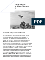 La Segunda Guerra Mundial Al Completo, Historia Del Conflicto Qu