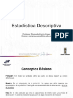 Estadística Descriptiva e Inferencial (Métodos Cuantiativos I)