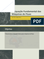 Capítulo 3 Equação Fundamental Das Máquinas de Fluxo