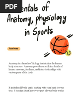 Fundamentals of Anatomy, Physiology in Sports-1