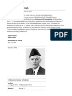 Muhammad Ali Jinnah, Founder of Pakistan