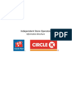 Independent Store Operator Information Brochure