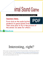 Animal-Sound-Game 2802025 Powerpoint