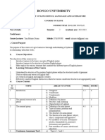 LIN 222 English Syntax