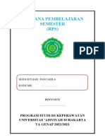 RPS D3 Keperawatan Pancasila