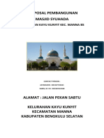 PROPOSAL MASJID SYUHADA KY KUYIT New