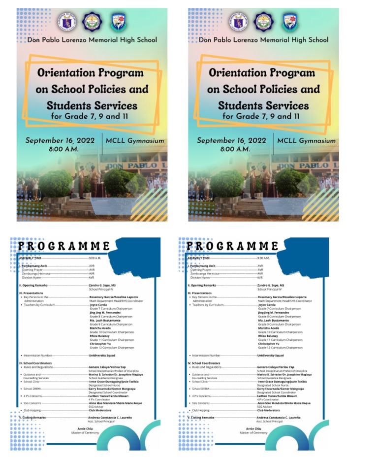 Orientation Invitation | PDF