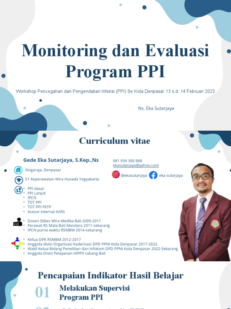 Monitoring dan Evaluasi Program PPI | PDF